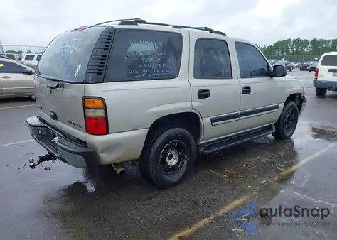 2004 Chevrolet Tahoe Ls из США, поврежденный, VIN 1GNEC13Z84J296048